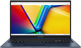 Ноутбук Asus 15.6" X1504ZA-BQ084/FHD IPS 250N/i3-1215U/8Gb/SSD256Gb/DOS/quiet blue