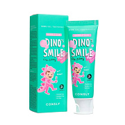 CONSLY Зубная паста Dinos Smile c ксилитом Bubble Gum 60 г/10