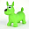 Мяч-прыгун Собака цвета в ассортименте в/п