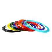 Набор пластика для 3D ручек Unid PRO-9 по 10 м 9 цветов в коробке