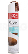 SILVER Спрей краска для замши и нубука 250 мл+20% коричневый/12