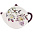 Пурпур Подставка под чайный пакетик 12*8.5*1.5 см/144