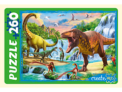 Пазлы Мир Динозавров №33 260 элементов