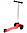 Самокат 3-х колесный Ridex 3D Zippy 2.0 120/80 мм красный