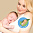 Lovular Giraffe Подгузники M 6-10 кг 62 шт/4