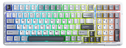 Клавиатура Aula F99 gray-white-dark gray