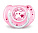 Avent Пустышка силиконовая ночная ортодонтическая силикон 6-18 месяцев розовый SCF176/24
