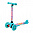 Самокат 3-х колесный Barbie c 3D-эффектом голубой 55*21.5*67 см B4PT1