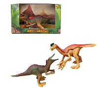 Игровой набор Abtoys Юный натуралист Динозавры Овираптор против Ирритатора