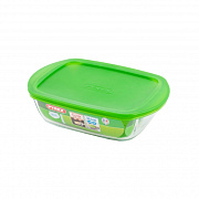 Pyrex Форма 23*15*6.5 см  для запекания прямоугольная с крышкой/6