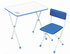 Комплект детской мебели голубой