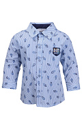Рубашка для мальчика Mininio темно-синий