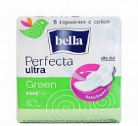 BELLA Прокладки супертонкие Perfecta Ultra Green 10 шт/30