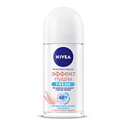 NIVEA Дезодорант роликовый женский Эффект пудры Fresh 50 мл/30