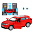 Машинка ТМ Автопанорама Land Rover Range Rover Velar красный