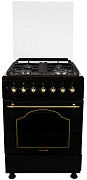 Комбинированная плита il Monte FO-GE6002 Black Rustico