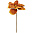 Искусственный цветок Магнолия оранжевая В 630 мм/24