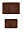 Memory Комплект ковриков 2 предмета 60*100 см и 60*40 см с эффектом памяти темно-коричневый/6