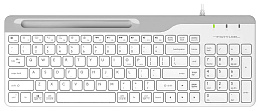 Клавиатура A4Tech Fstyler FK25 white/grey USB slim