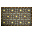 Entranced Mosaic Grain Коврик придверный 46*76 см Мандала/1