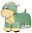 Электромобиль А2115 Динозавр зеленый