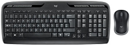 Набор клавиатура + мышь Logitech MK330 black USB беспроводная Multimedia