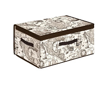 Valiant Expedition Короб стеллажный с откидной стенкой с крышкой 50*35*25 см