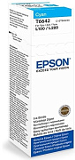 Картридж Epson C13T66424A blue