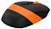 Мышь A4Tech Fstyler FG10 black/orange оптическая (2000dpi) беспроводная USB (4but)