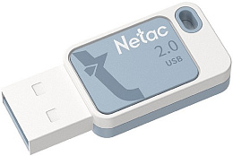 Флеш диск Netac USB2.0 16Gb UA31 blue