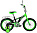 Велосипед Black aqua Hot-Rod 12" 1s 2017 цветные покрышки зеленый