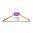 Neo Orange Вешалка для верхней одежды 45 см AHS011/20