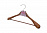 Деревянная вешалка для костюма 45*5,8*24 см античн коричневый