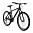 Велосипед Altair AL 26 VV 26" 2022 IBK22AL26001 матовый черный