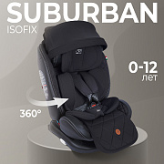 Автокресло Sweet Baby Suburban 360 Isofix Black