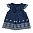 Платье K 2624 темно-синий