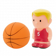 Набор игрушек-брызгалок Курносики для ванны Баскетбол 25159