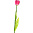 Цветок искусственный Тюльпан 60 см 23-273/240