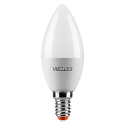 Лампа LED Wolta светодиодная CD37 10Вт 825лм Е14 3000К/50