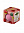 КАФЕ КРАСОТЫ Бурлящий шарик детский для ванн с сюрпризом Вишневый бум 120 г/27
