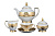 Constanza-Alena 3D Creme Gold Сервиз чайный 6 персон 15 предметов
