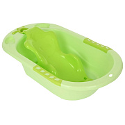 Детская ванна Pituso с горкой для купания 89 см зеленый