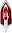 Утюг Polaris PIR 2281K white red