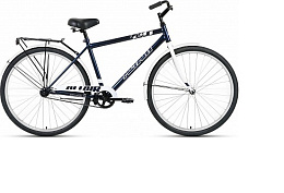 Велосипед Altair City 28 high 19" 1 скорость 2020-2021 темно-синий серый