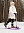 Самокат-снегокат 2в1 Graffiti Зайка фиолетовый