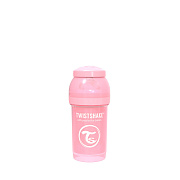 Бутылочка антиколиковая Twistshake для кормления 260 мл пастельный розовый